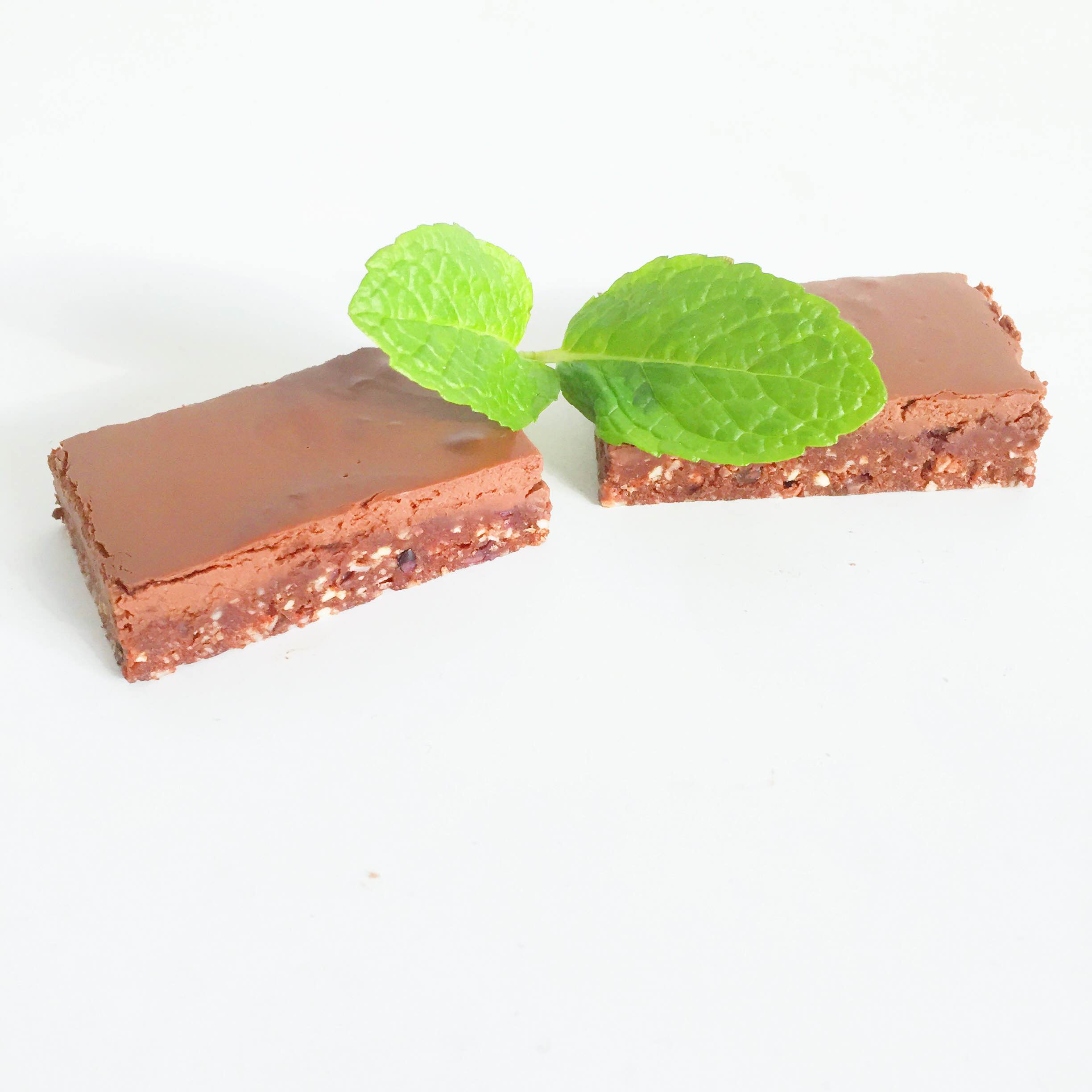 Choc Mint Chip Slice